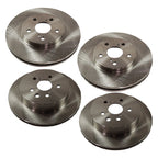 Front & Rear Brake Disc Rotors for Lexus IS250 (2010–2015)