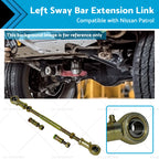 LH Rear Sway Bar Extension Link for Nissan Patrol GU GQ (2" - 8")