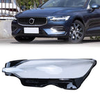 Driver Left Side Clear Headlight Lens for Volvo S60 (2019–2024) 1Pcs