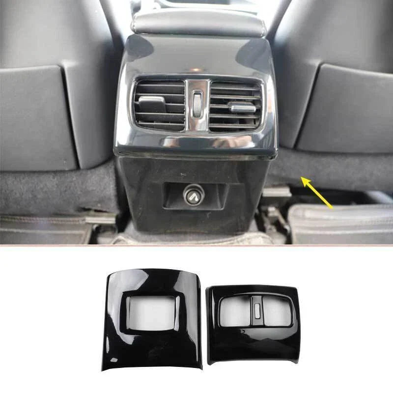 Glossy Black Rear AC Vent Cover Trim for Lexus ES300h ES350 (2013–2018)