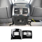 Glossy Black Rear AC Vent Cover Trim for Lexus ES300h ES350 (2013–2018)