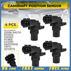 4X Camshaft Position Sensor 22056-AA270 for Subaru BRZ WRX Forester Impreza (2012–2020)