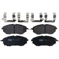 Set of 4 Brake Pad Sets for Subaru WRX Legacy Outback (2010–2017)