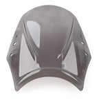 Gray Universal Motorcycle Windshield Deflector