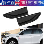 2X Fender Vent Grille Black Louver for Land Rover Discovery Sport (2015–2019)