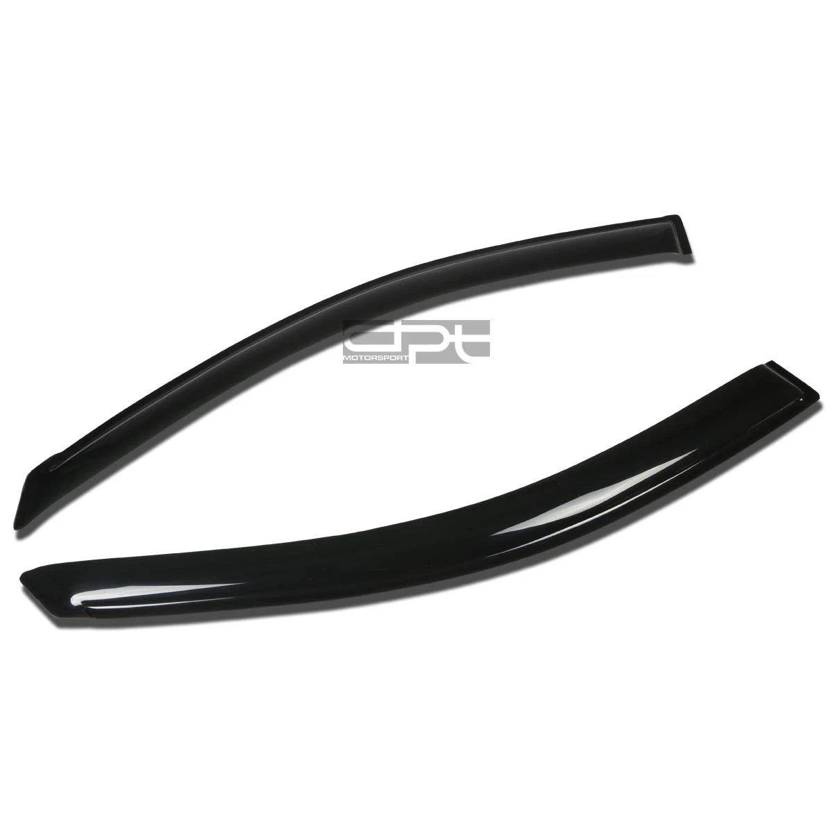2X Window Visor/Wind Deflector for Toyota Sienna (2004–2010) Smoke Tint
