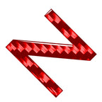 Z Carbon Red Emblem Decals for Car Badge