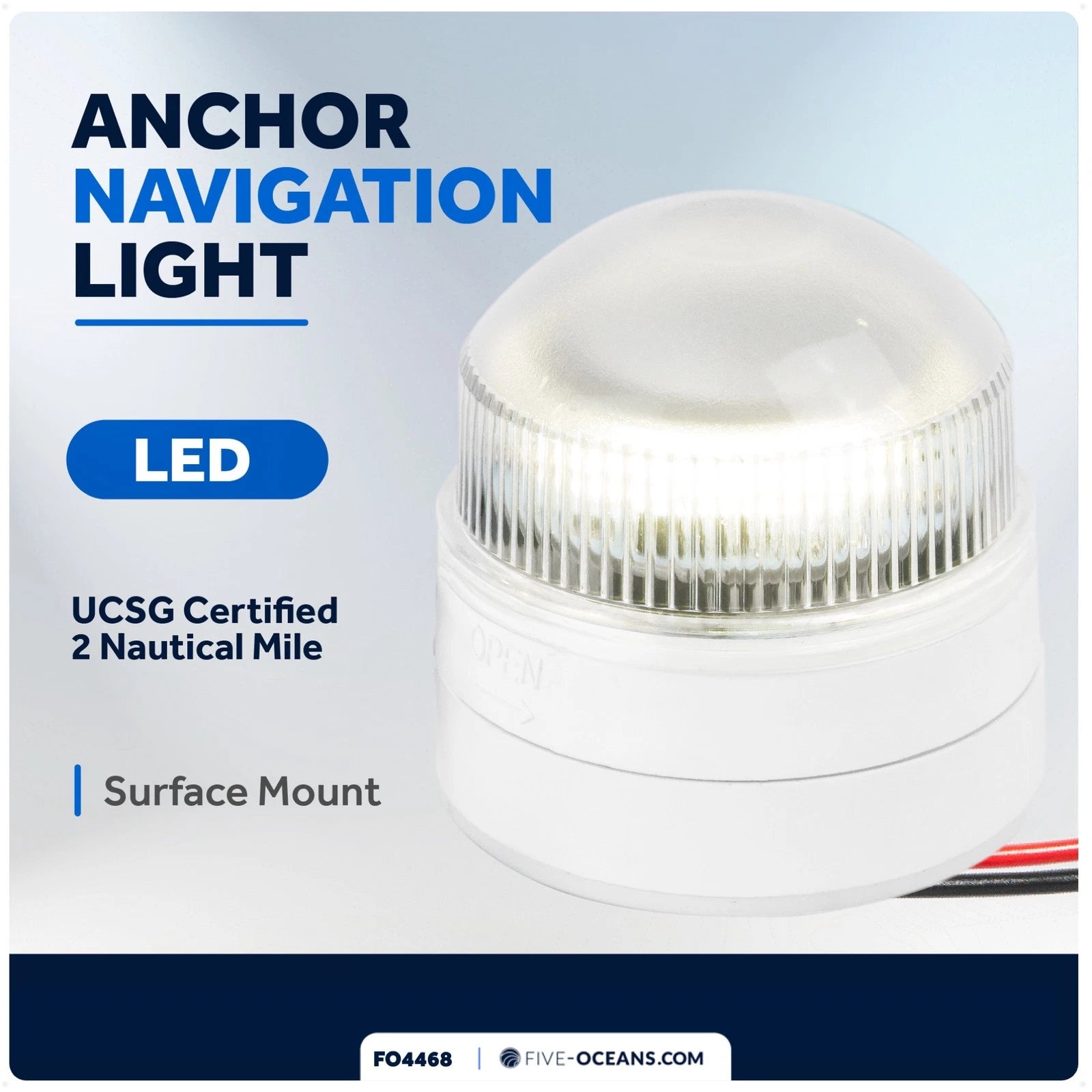 LED Stern Light for Boat Navigation (12V DC)
