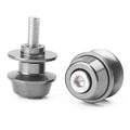 8mm Grey Swingarm Spools for Suzuki GSR750 GSX1300 GSXR600 SV1000 SV650 (2011-2019)
