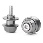 8mm Grey Swingarm Spools for Suzuki GSR750 GSX1300 GSXR600 SV1000 SV650 (2011-2019)