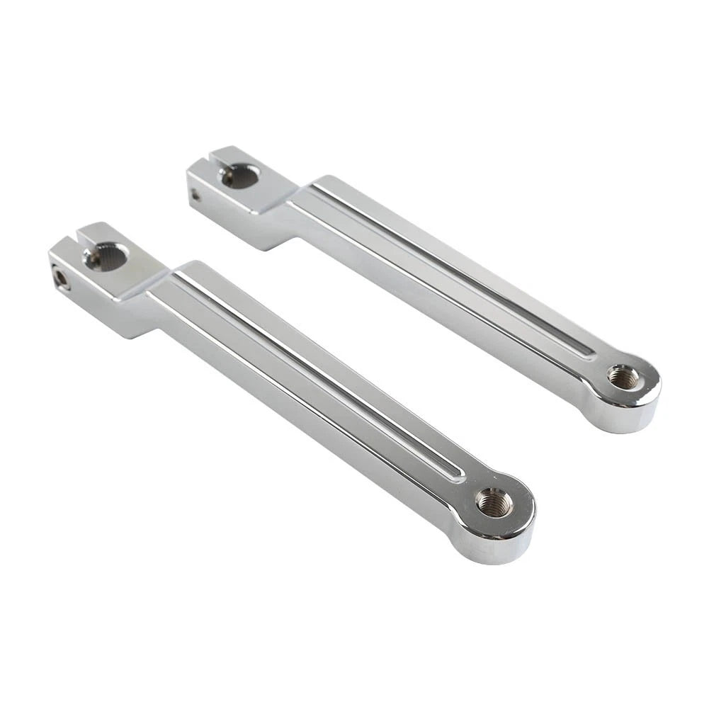 Chrome Heel & Toe Gear Shift Levers for Harley Softail Touring Trike (2010–2023)