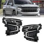 Full LED Headlights for Chevy Tahoe/Suburban (2021–2023)