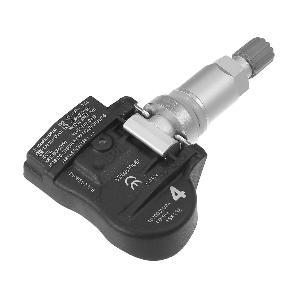 Set of 4 TPMS Sensors 40700-3VU0A for Nissan Qashqai (2013–2015) 433MHz