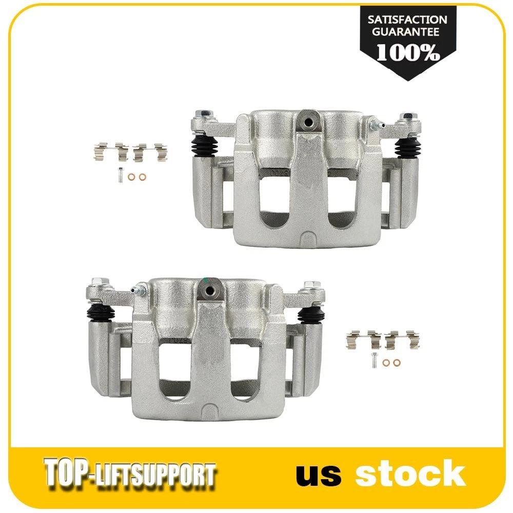 Set of 2 Front Brake Calipers for Ford Flex, Lincoln MKS (2009–2019)