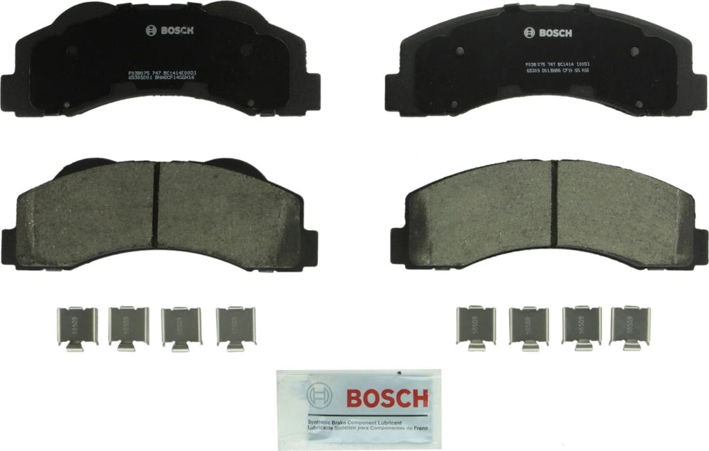 Front Brake Kit 350mm Disc Rotors & Bosch Pads for Ford F-150 (2015–2023)