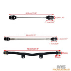 Axle Slider + Bumper Crash Bar for Harley Sportster S RH1250S (2021-2024)