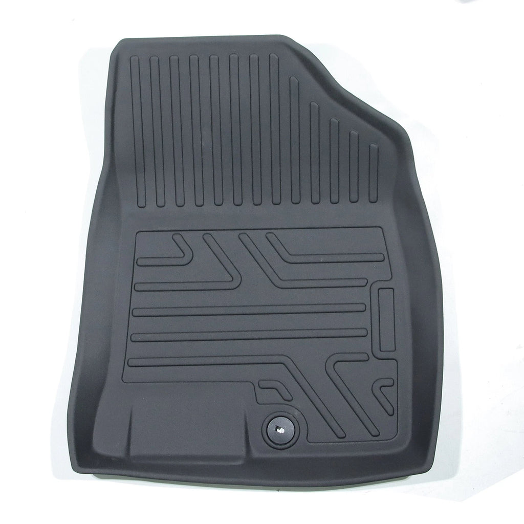 Set of 3 TPE Rubber All Weather Floor Mats for Hyundai Kona (2024–2026)