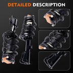Front Quick Complete Struts & Coil Springs for Dodge Journey (2009-2019)