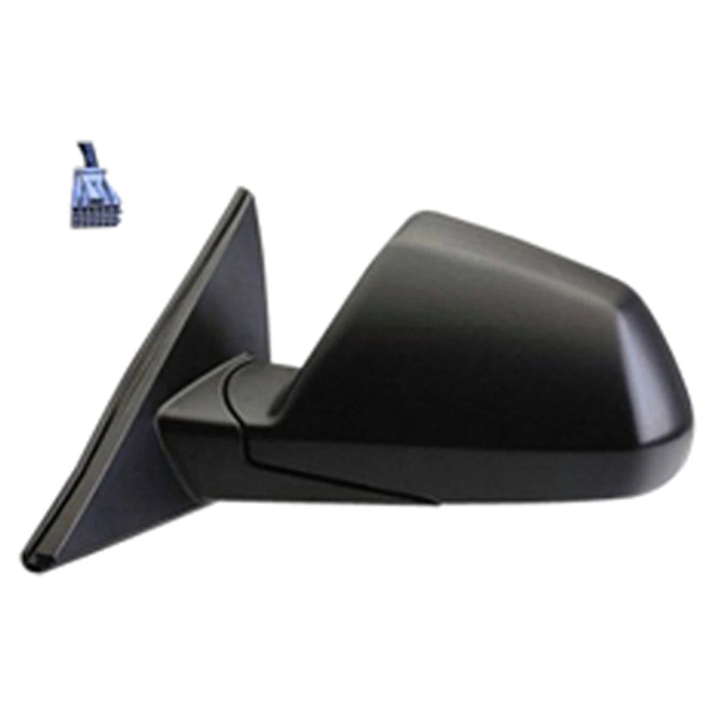 Replacement Ready to Paint Driver Side Power Door Mirror w/Heated Glass/Memory