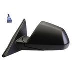 Replacement Ready to Paint Driver Side Power Door Mirror w/Heated Glass/Memory