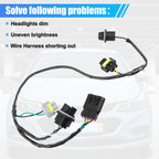 Front Headlight Wiring Harness Socket 15930264 for Chevrolet Malibu (2008–2012)