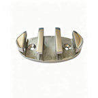 316 SS Marine Rope Holder Zigzag Clamp for Yacht Rail and Deck