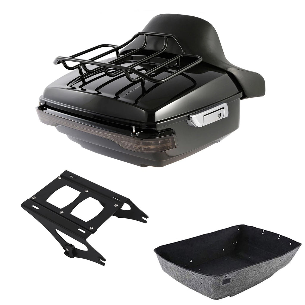Trunk Luggage Pad Mount Rack Light for Harley Touring (2014–2026)