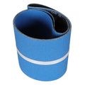 Set of 2 Zirconia Sanding Belts 6" x 48" 80-Grit for