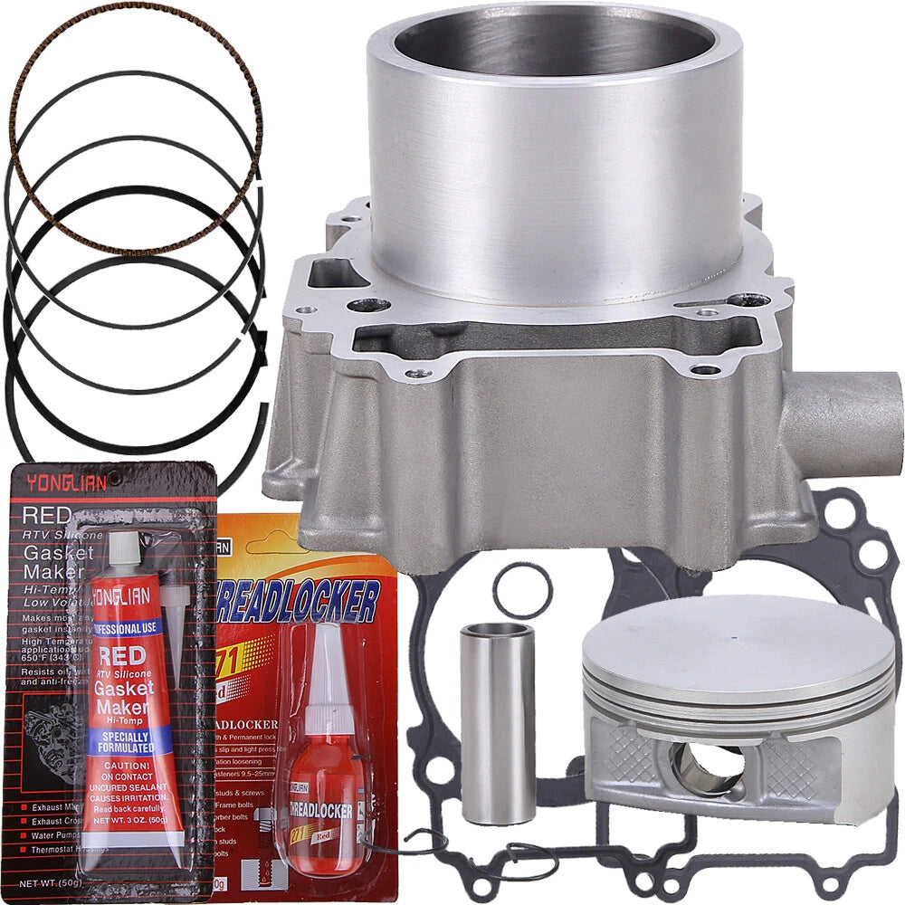 93mm Cylinder Piston Gasket Top End Rebuild Kit for Polaris Ranger 500 (2017–2022)