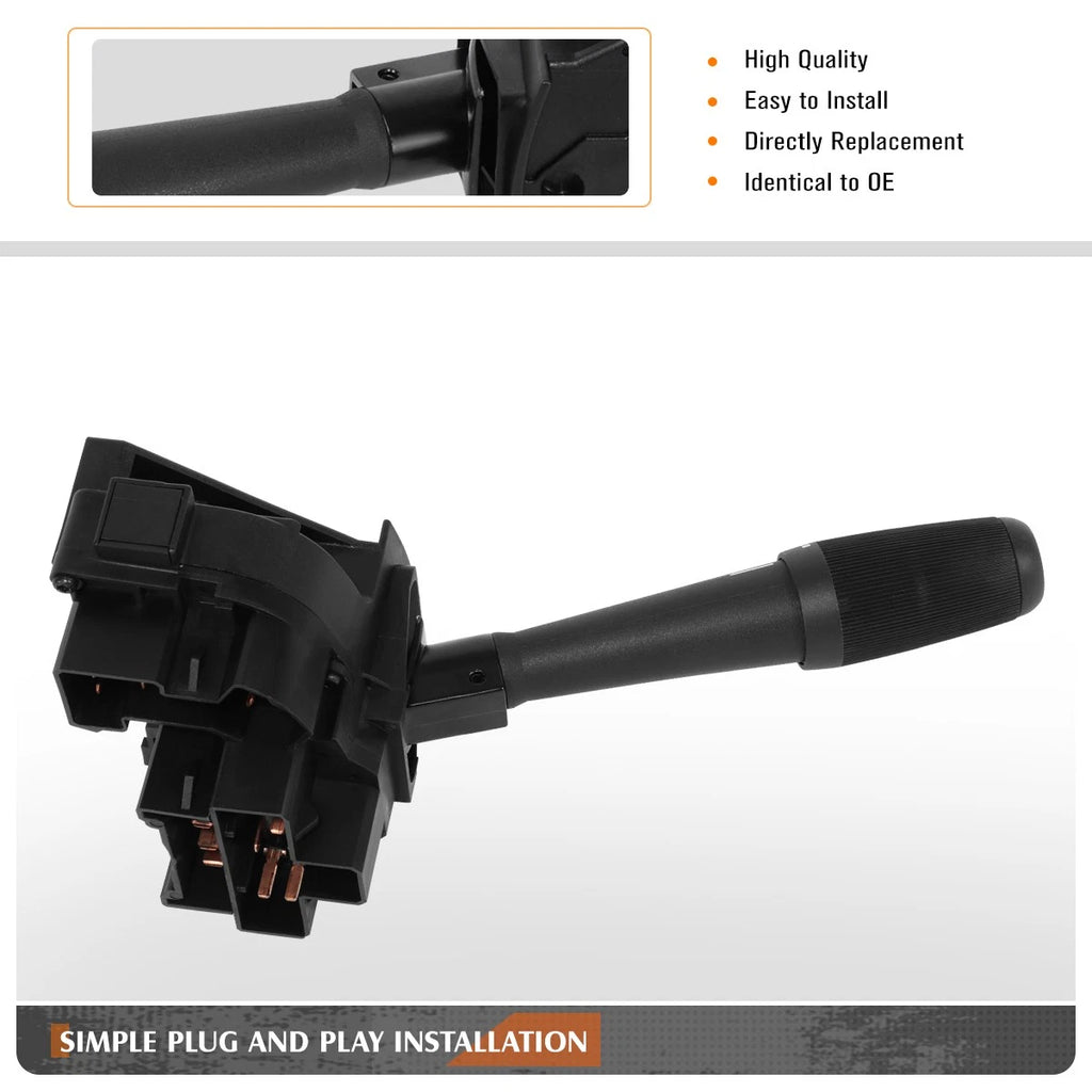 Turn Signal Hazard Light Combination Switch for Ford Mustang (1987–1989)