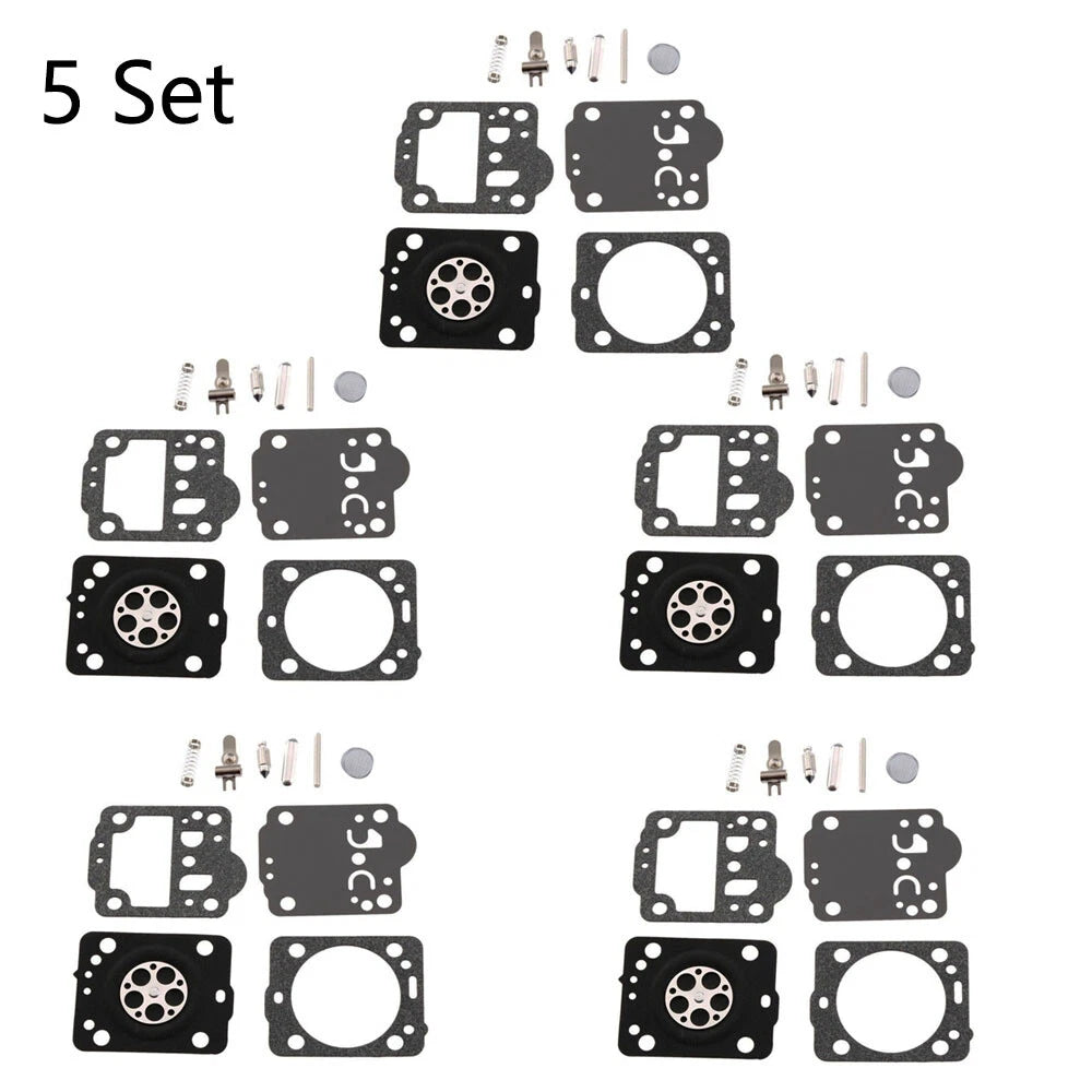 Set of 5 Carburetor Diaphragm Kit for Husqvarna 235 236 240 435 (RB-149)