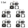 Set of 5 Carburetor Diaphragm Kit for Husqvarna 235 236 240 435 (RB-149)