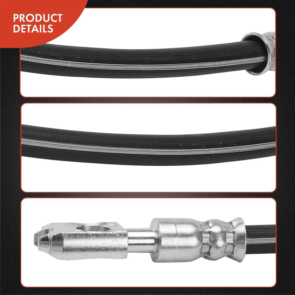 Rear Left Brake Hydraulic Hose for Volkswagen Jetta, Passat, Golf (2010–2013)