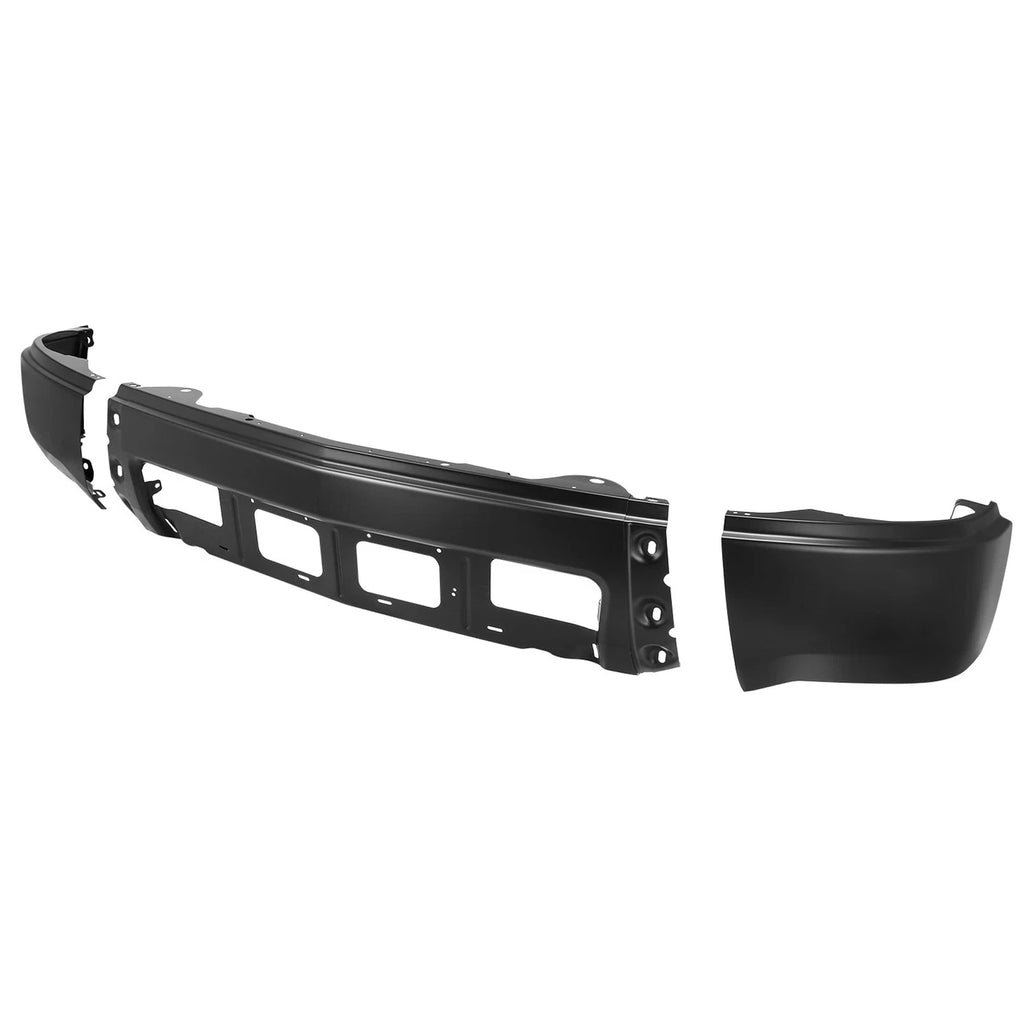 Front Bumper Face Bar for Chevy Silverado 1500 (2014–2015) Black