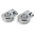 1.25" Chrome Highway Foot Peg Mounting for Harley Touring Road King