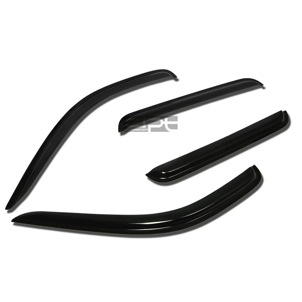Set of 4 Smoke Tint Window Visors for Dodge Durango (1998–2003)
