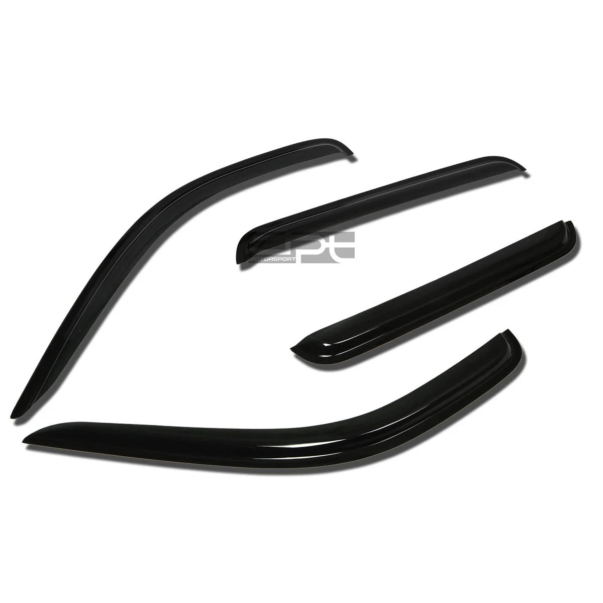 Set of 4 Smoke Tint Window Visors for Dodge Durango (1998–2003)