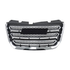 Chrome Plastic Front Upper Center Grille for GMC Terrain SLT (2016–2017)