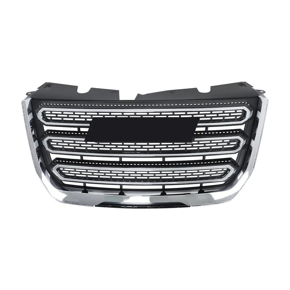 Chrome Plastic Front Upper Center Grille for GMC Terrain SLT (2016–2017)