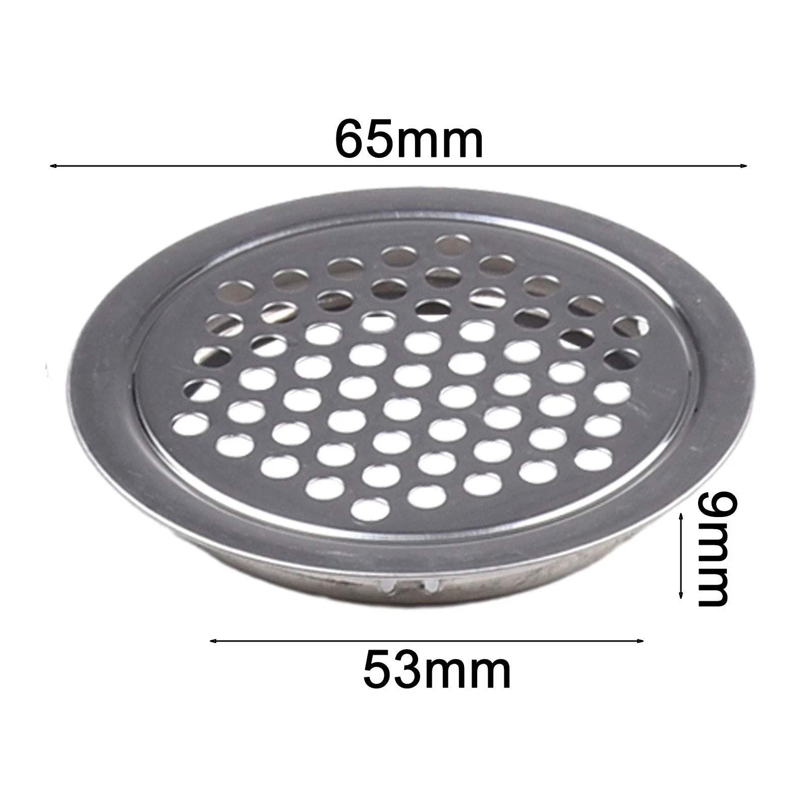 10pcs Set Round Air Vent Grill Metal Cover for Cabinet Cupboard