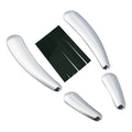 4X Chrome Swingarm Frame Inserts for Harley Softail FLSTF FLSTN (2008–2017)