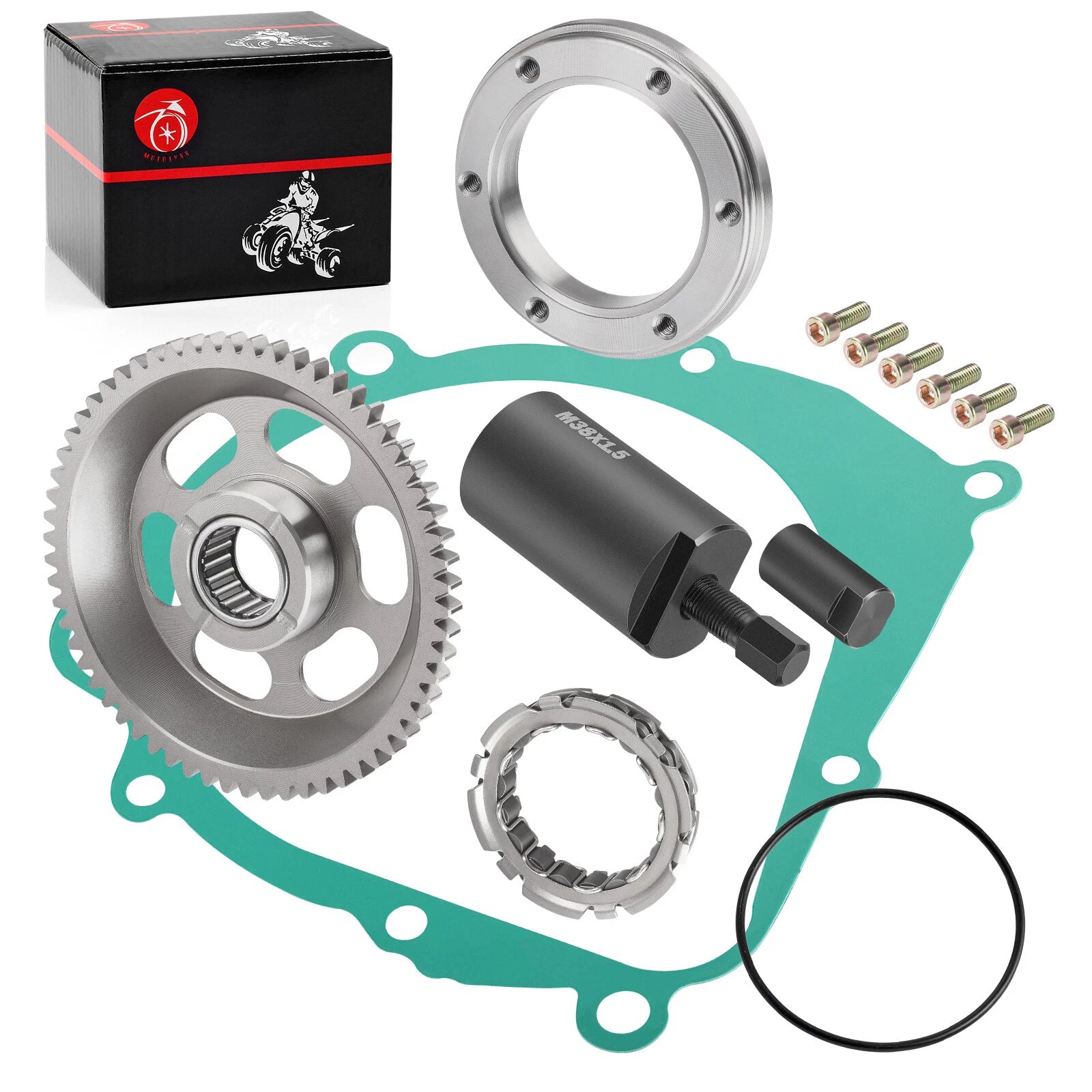 Flywheel Puller Starter Clutch Kit for Suzuki LTZ400 Quadsport (2003-2014)