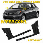 Front Pair Windshield Wiper Cowl Cover for Toyota Yaris (2012–2014)