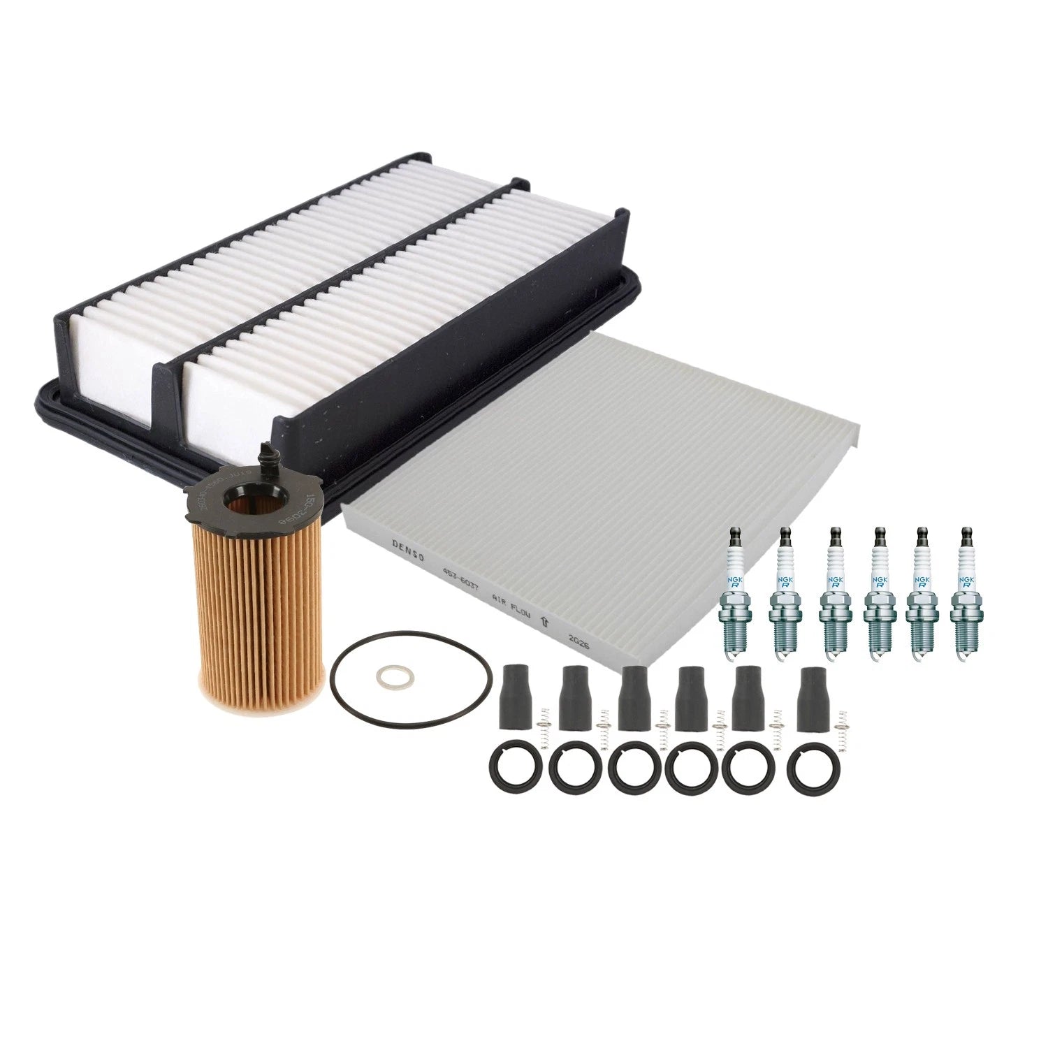 Tune Up Kit with NGK 6 Spark Plugs & Boots for Kia Sedona (2002–2006)