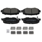 Set of 4 Rear Ceramic Brake Pads for Jeep Wrangler (2007–2018)