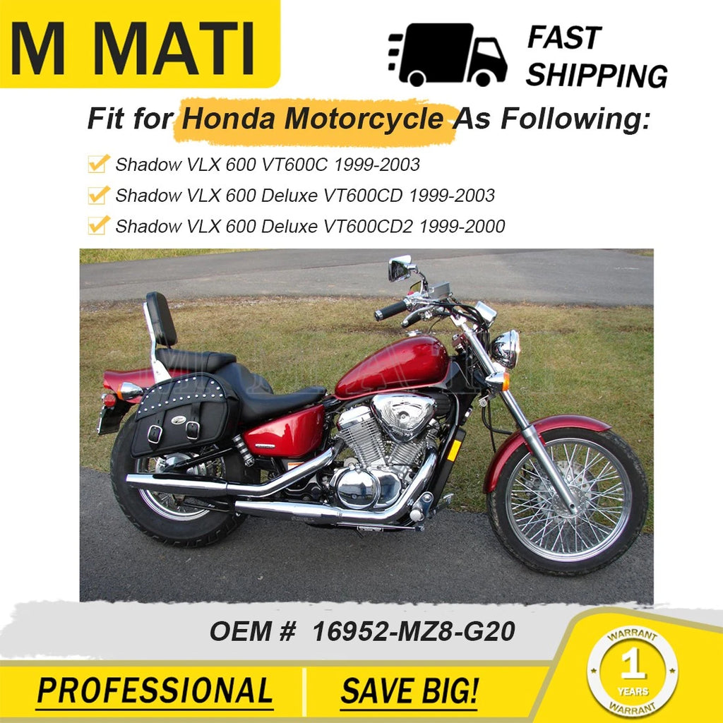 Fuel Tank Tube B Hose #16952-MZ8-G20 for Honda Shadow VLX600C/CD/CD2 (1993–2003)