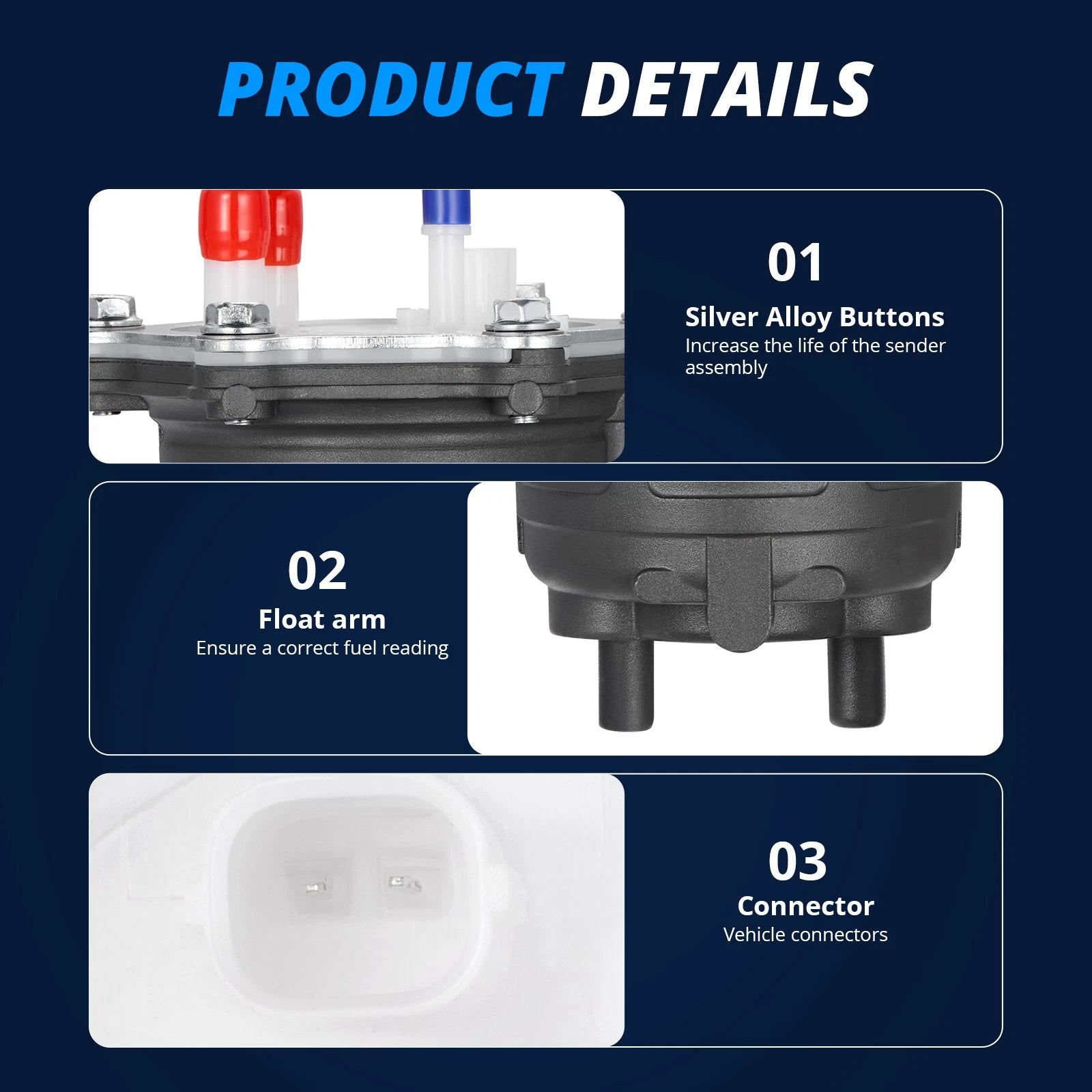 Fuel Pump for Honda Fourtrax Rancher TRX420 (2009-2014)