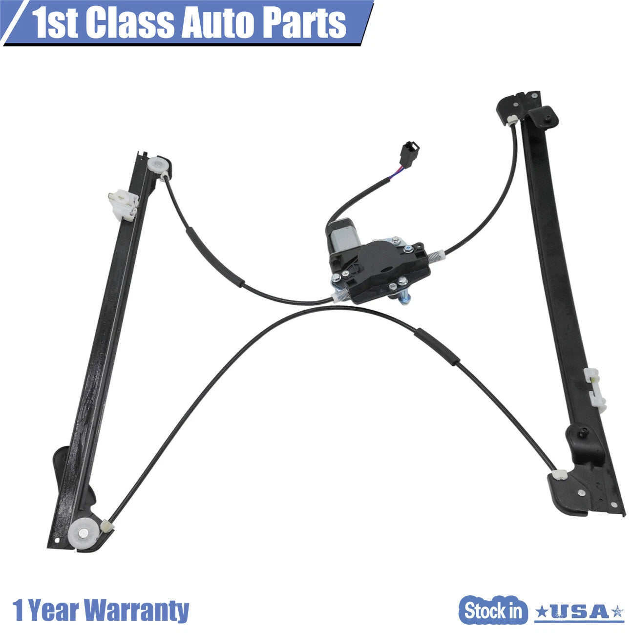 Front Right Power Window Regulator with Motor for Chrysler Voyager (2001-2003)