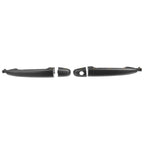 2 x Black Front Outer Door Handles for Toyota Camry (2006–2012)
