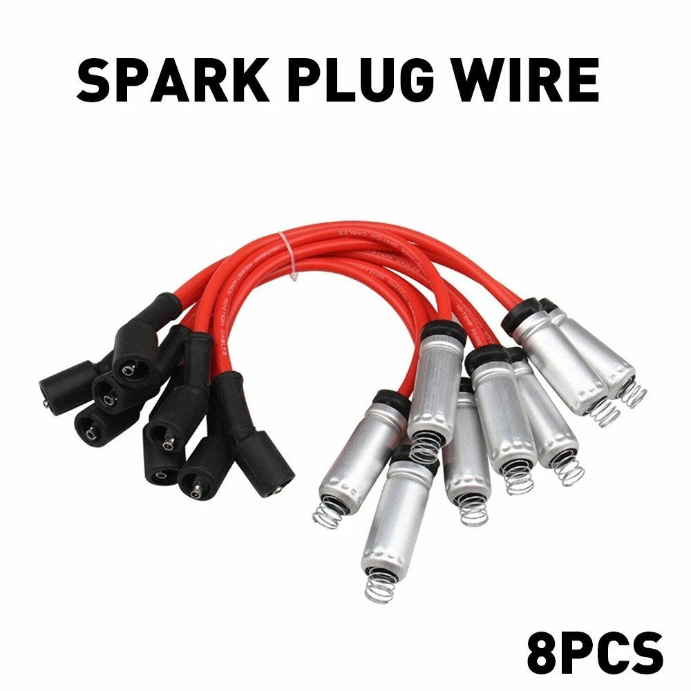 8x Spark Plug Wires for Chevy Suburban GMC Yukon (1999–2006)
